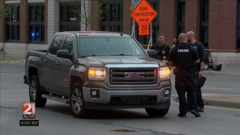 FWPD says Sgt. Joshua Hartup, 46, was driving a police-issued GMC Sierra when he crashed into...