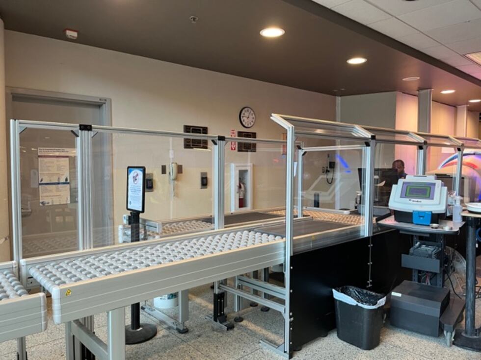 Fort Wayne International Airport Security Barrier
