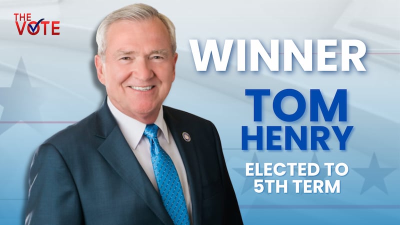 Mayor Tom Henry wins