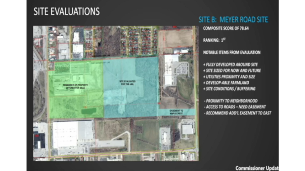 The Meyer Road site received the number one ranking on the Elevatus Scoring Chart.