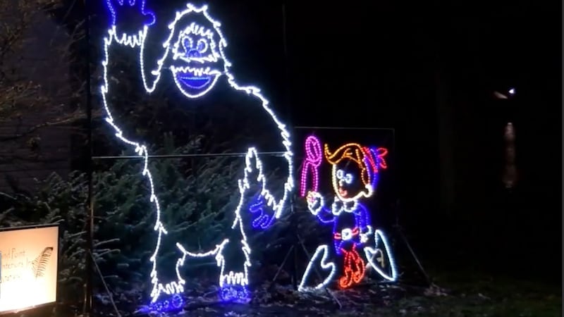 Fort Wayne stages the annual "Fantasy of Lights" in November and December at Franke Park.